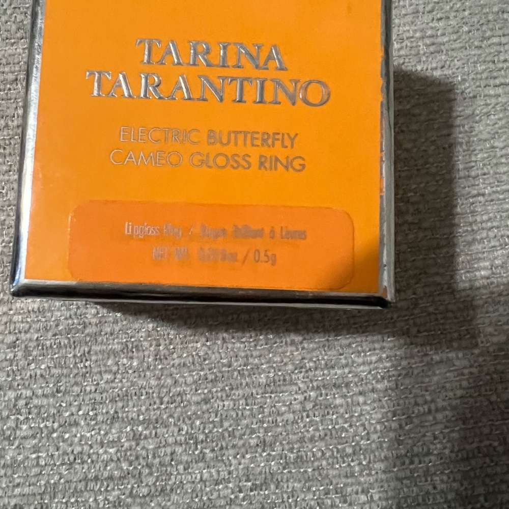 Authentic Tarina Tarantino lip gloss rings π§‘ππ - Picture 6 of 8